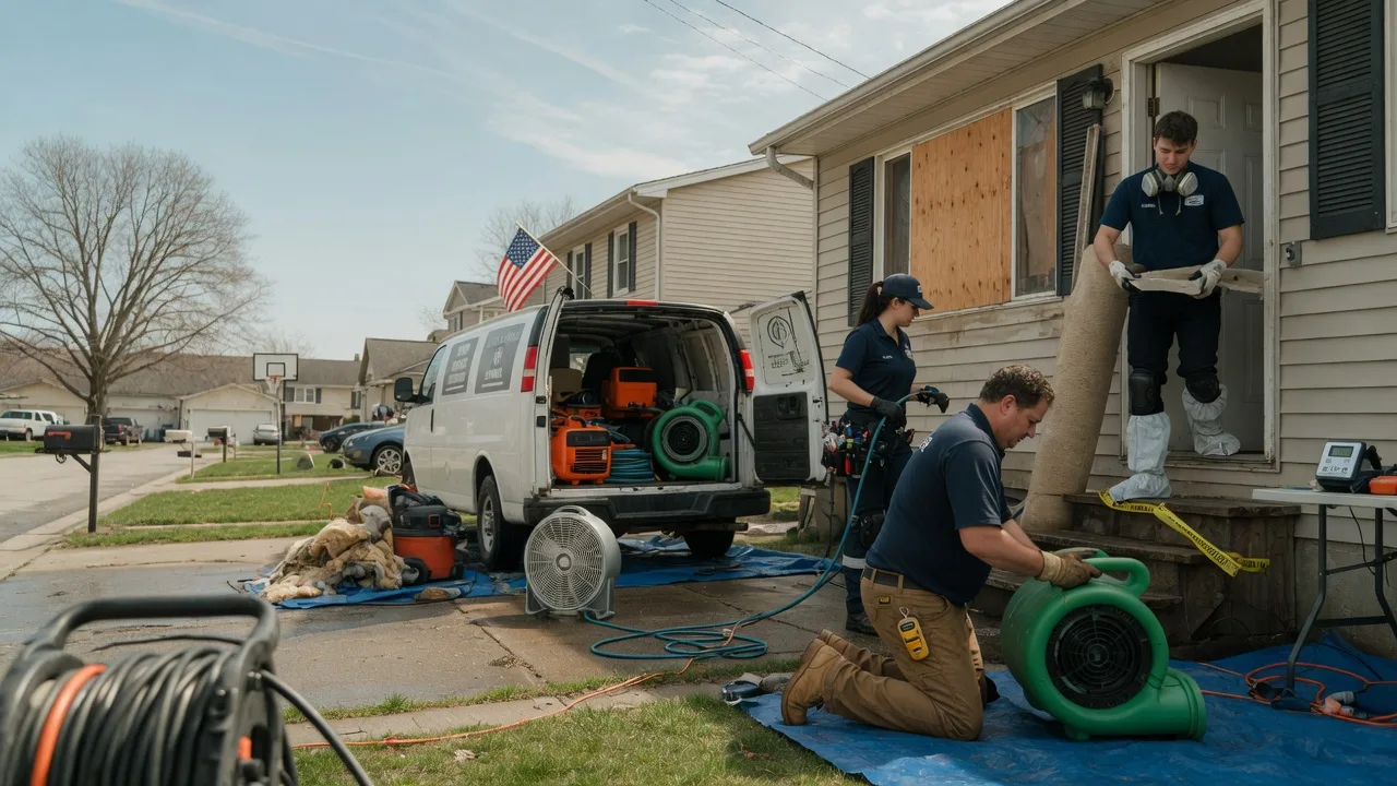 Water Damage Restoration in Fredonia, PA near me